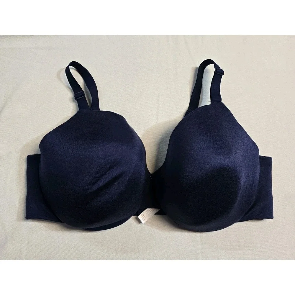 Cacique‎ Bra Blue Lightly Lined Full Coverage 42 DD
